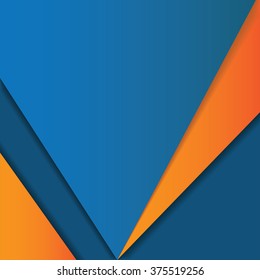 Background Unusual modern material design. Abstract Illustration.
