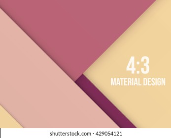 Background Unusual modern material design. Retro style. Square format. Abstract Vector Illustration. 