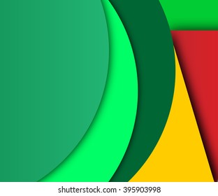 Background Unusual modern material design.Vector Illustration.