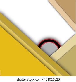 Background Unusual modern material design.Vector Illustration.