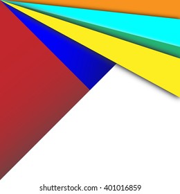 Background Unusual modern material design.Vector Illustration.