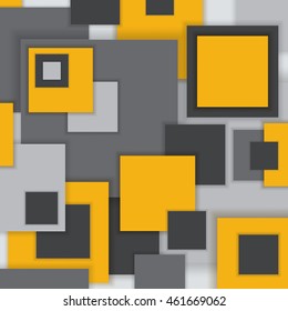 Background Unusual modern material square design. Abstract Vector Illustration.