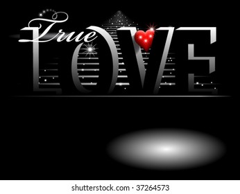 background for valentine with copy space for product placement