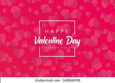background valentine day card poster template