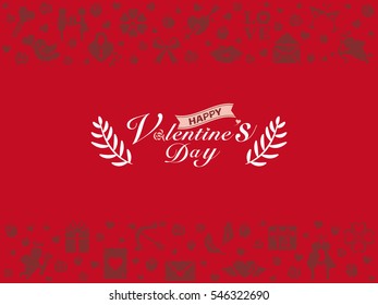 Background of Valentine's Day