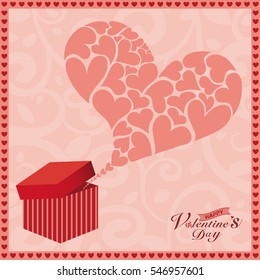 Background of Valentine's Day