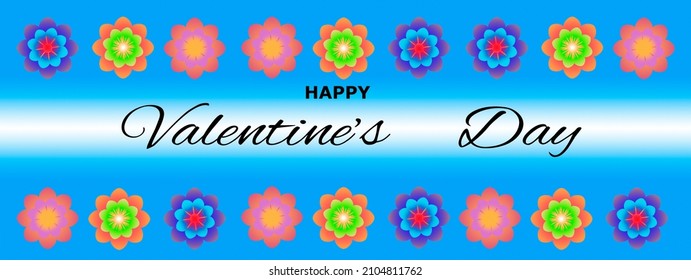 Background for Valentine's Day with heart pattern and Valentine's Day text lettering. Vector illustration. Wallpaper, flyers, invitations, posters, brochures, banners.