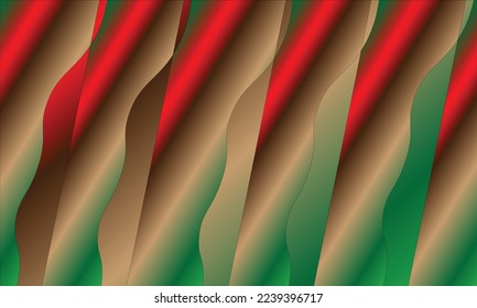background with variations of red, brown and green