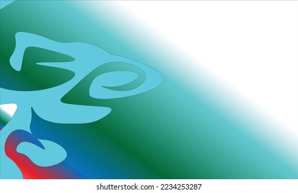 background with variations of white, green, red, and blue