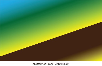 background with variations of yellow, dark green, light blue and dark brown