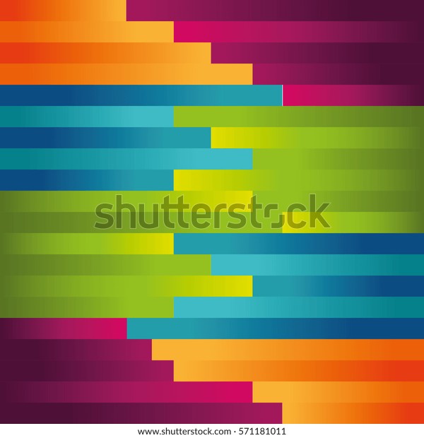 Background Varied Colors Stock Vector (Royalty Free) 571181011 ...