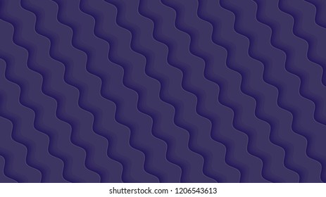 Background with a variety of multicolored waves in a paper style.