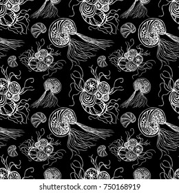 background of the various decorative protozoa
