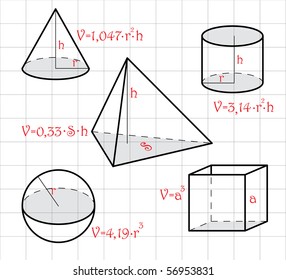 background with various geometrical shapes. eps10