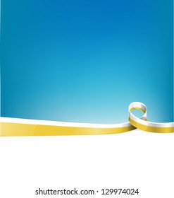 background with vatican flag