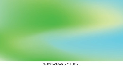 Background vector abstarct green, yellow lemon gradient with sky blue tones.simple background.