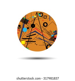 background vector abstract design color wallpaper circle