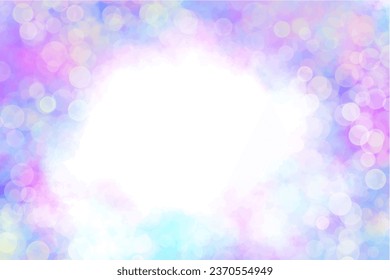background vector abstract white bokeh glowing lights
