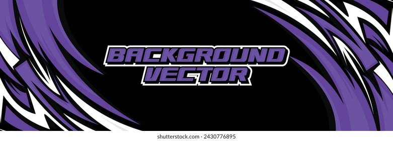 Background Vector automotive and sport racing banner concept EPS 10