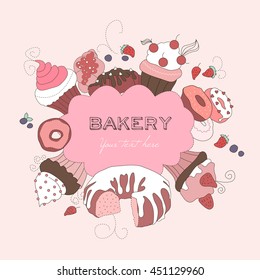 Background vector Bakery