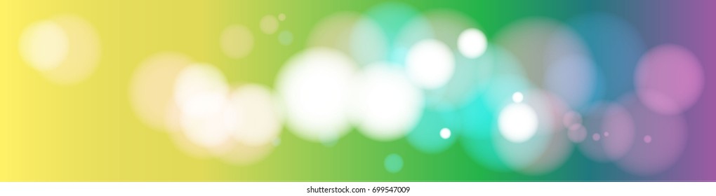 Background vector with beautiful bokeh effect