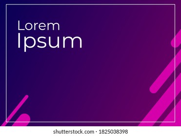 vector de fondo con color azul y púrpura con estilo abstrack