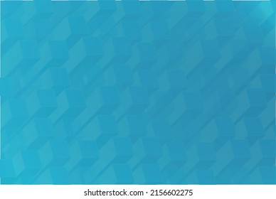 Background vector of blue square technology theme