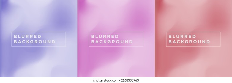 background vector blured with paster style