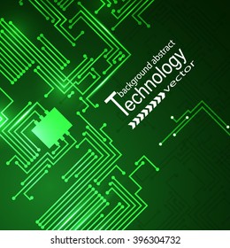 Background vector circuit board design.