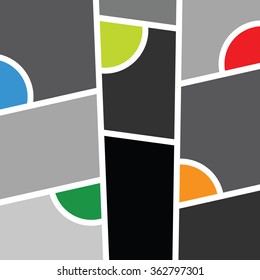 background  vector in colorful illustration