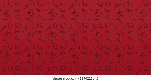 Background vector design with christmas day theme,