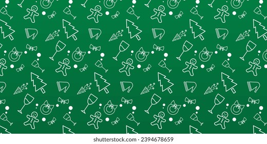 Background vector design with christmas day theme,