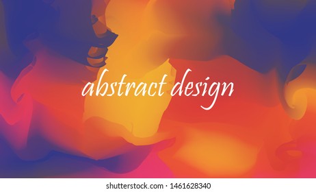 Background vector design. Colorful abstract