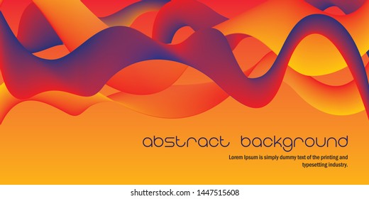 Background vector design. Gradient color and abstract üith light colors