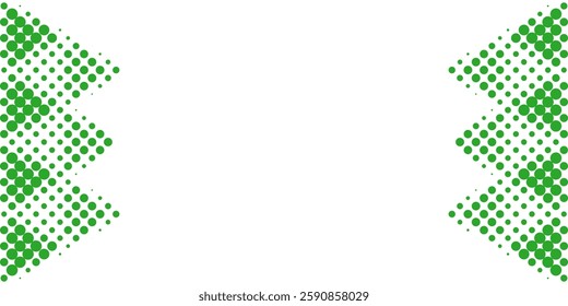 Background vector design with halftone effect. Abstract gradient round dots.