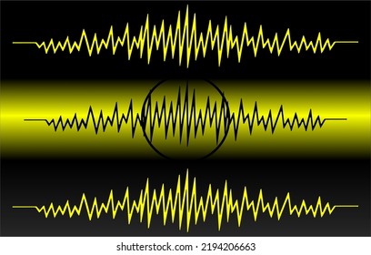 background vector design such as sound frequency waves.