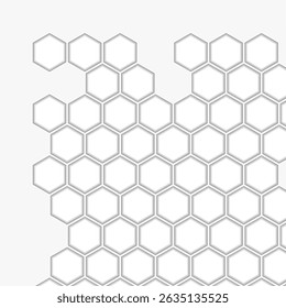 background vector design with white polygon motifs 