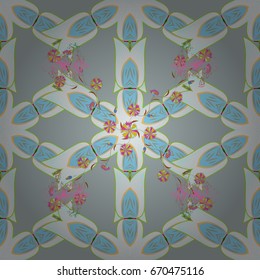 Background. Vector ethnic mandalas, doodle background circles.