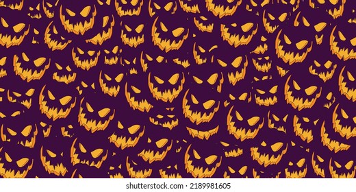 Tema de halloween vectorial de fondo, también se puede usar para patrones u otros.