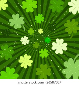 Patrick?s background. Vector illustration
