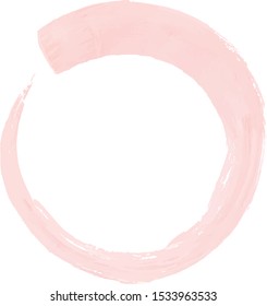 Background vector illustration of abstract brush painted watercolor texture stroke.