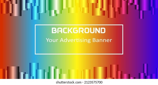 background vector illustration for banner or poster marketing business colorful ornament