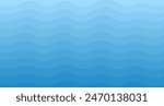 Background vector illustration of blue ocean wave layers