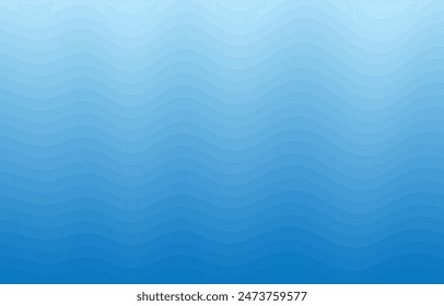 Background vector illustration of blue ocean wave layers