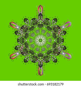 Background. Vector illustration. Christmas background with snowflakes abstract background. 