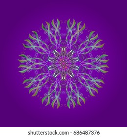 Background. Vector illustration. Holiday design for Christmas and New Year fashion prints. Snowflakes. Christmas pattern with snowflakes abstract background.