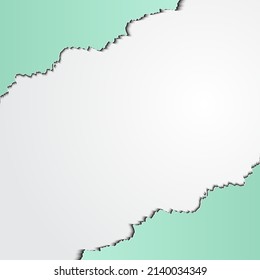 background vector illustration, torn paper

