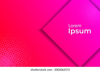 Background vector interface with space for text, simple and purple style design elements. Vector illustration