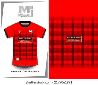 Background vector, jersey sport shirt template design for soccer Sport, basket ball, running uniform in front view, Shirt mockup Vector, design very simple and easy to custom