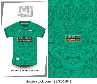 Vector de fondo, camiseta deportiva jersey diseño de plantilla para fútbol Deportes, baloncesto, uniforme de correr en la vista frontal, vector de maquillaje de camiseta, diseño muy sencillo y fácil de personalizar, camiseta étnica